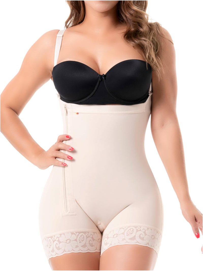 Sonryse 046ZL Postpartum Girdle Butt Lifter Tummy Control Shapewear Women Fajas Colombianas Postparto Reductoras Moldeadoras Beige - Image 1